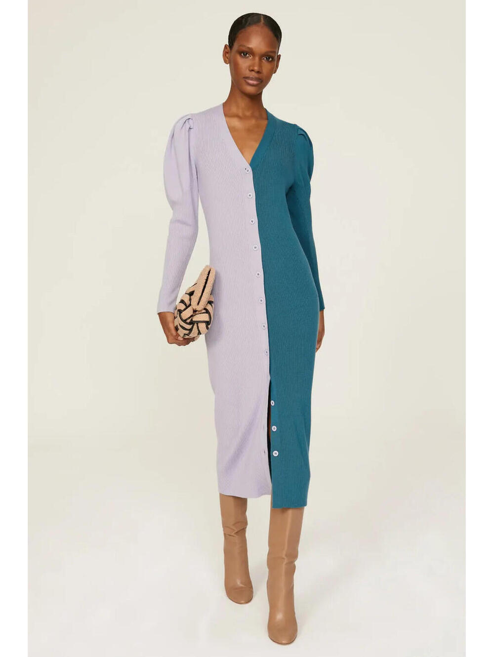 Busayo x RTR Rib Sweater Dress Size L